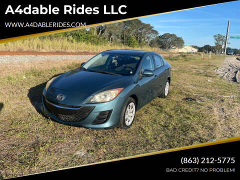 2010 Mazda MAZDA3 for sale at A4dable Rides LLC in Haines City FL