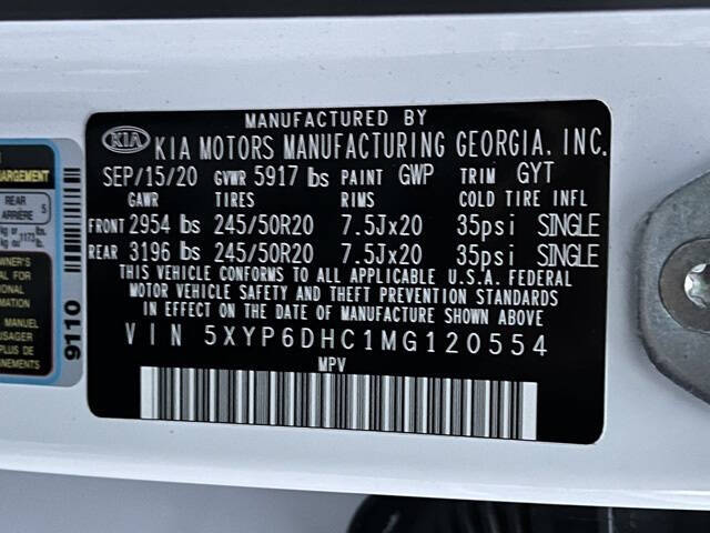 2021 Kia Telluride S