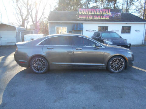 2016 Lincoln MKZ for sale at Continental Auto Inc in Seekonk MA