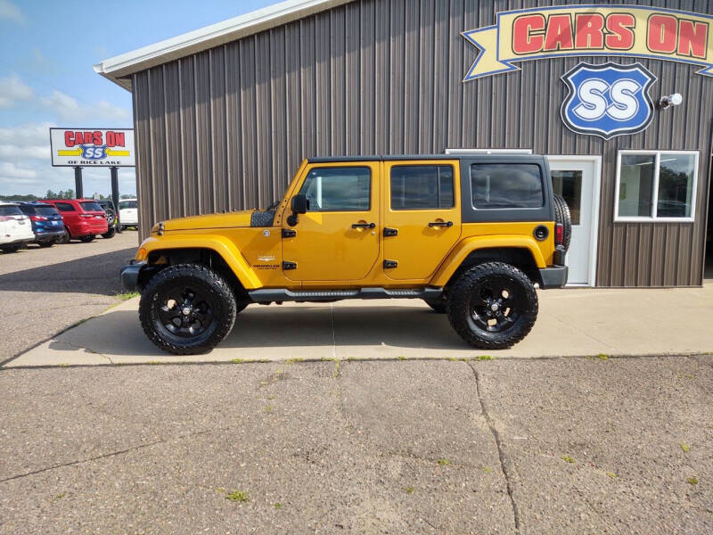 2014 Jeep Wrangler Unlimited for sale at CARS ON SS in Rice Lake WI