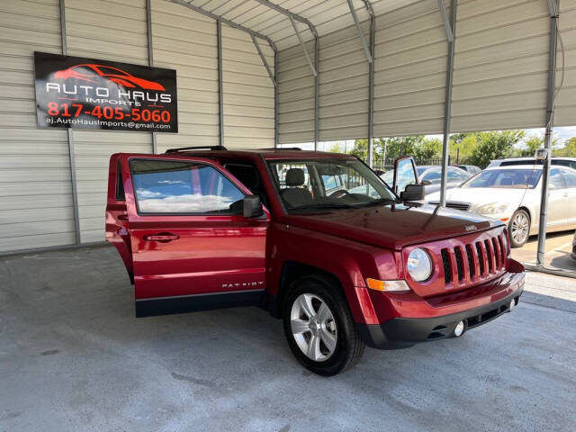 2016 Jeep Patriot for sale at Auto Haus Imports in Grand Prairie, TX