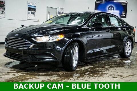 2018 Ford Fusion for sale at Harold Zeigler Ford - Jeff Bishop in Plainwell MI