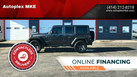 2017 Jeep Wrangler Unlimited for sale at Autoplexmkewi in Milwaukee WI