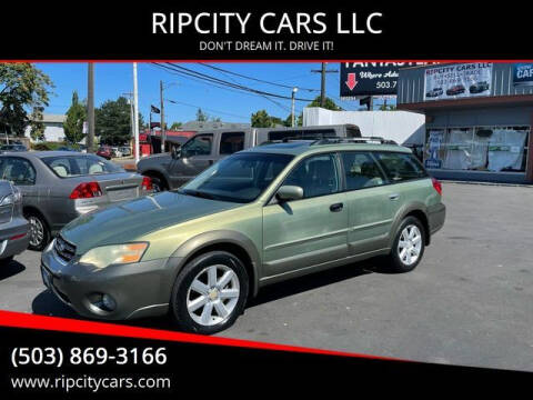 2006 Subaru Outback for sale at RIPCITY CARS LLC in Portland OR