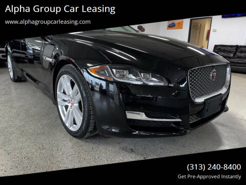 2016 Jaguar XJL for sale at Alpha Group Car Leasing in Redford MI