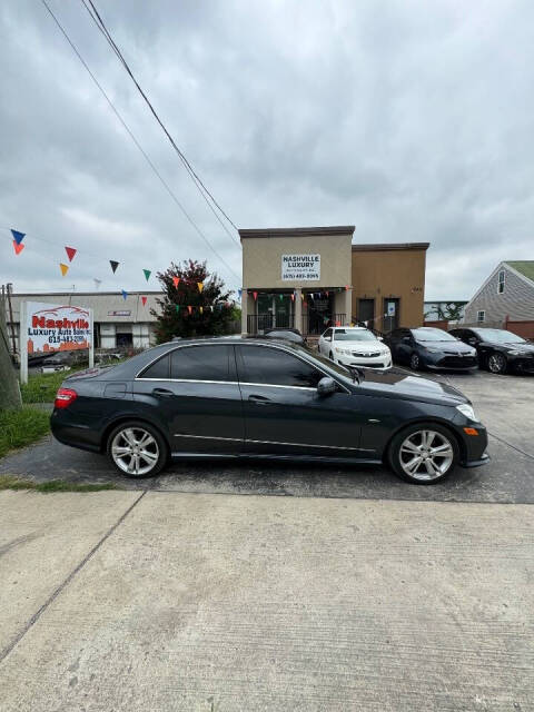 2012 Mercedes-Benz E-Class for sale at Nashville Luxury Auto Sales in Nashville, TN