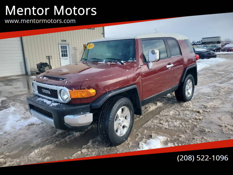 2008 Toyota FJ Cruiser for sale at Mentor Motors in Idaho Falls ID