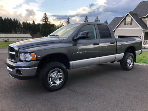 2003 Dodge Ram Pickup 2500 for sale at Catuna Motor Company in Damascus OR