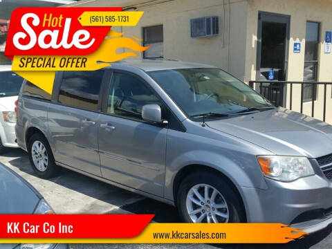 2014 Dodge Grand Caravan for sale at KK Car Co Inc in Lake Worth FL
