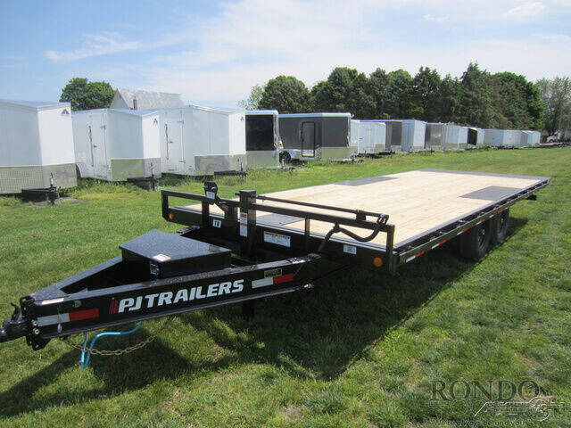 2024 PJ Trailer T8 Equipment Deckover Tilt T8J for sale at Rondo Truck & Trailer in Sycamore IL
