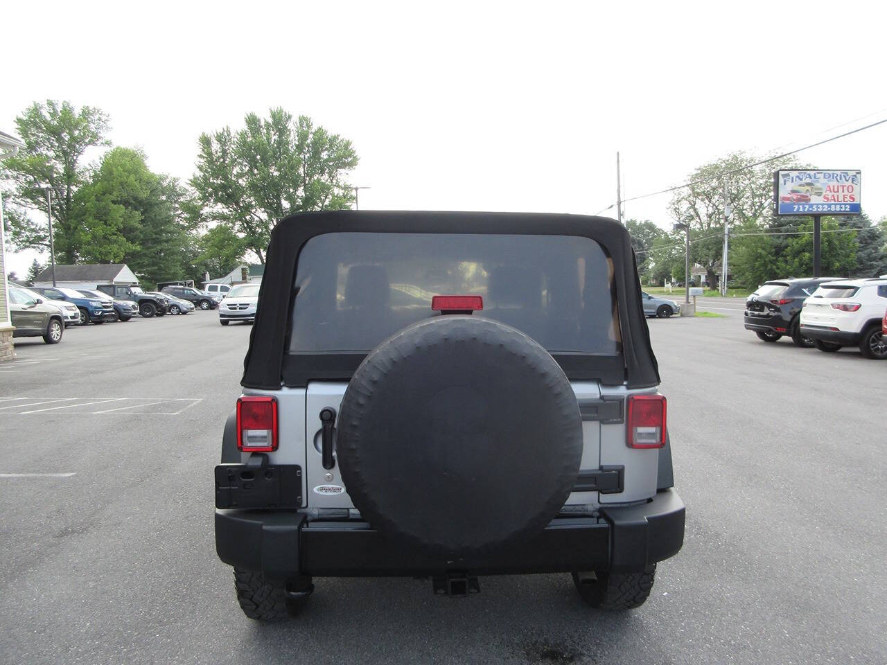 2015 Jeep Wrangler for sale at FINAL DRIVE AUTO SALES INC in Shippensburg, PA