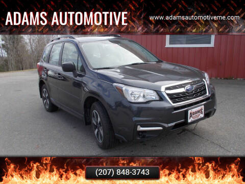 2017 Subaru Forester for sale at Adams Automotive in Hermon ME