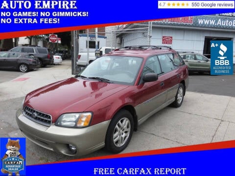 2004 Subaru Outback for sale at Auto Empire in Brooklyn NY
