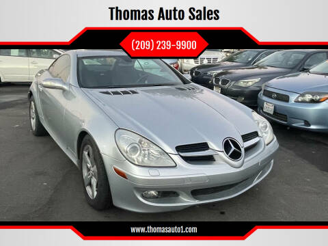 2006 Mercedes-Benz SLK for sale at Thomas Auto Sales in Manteca CA