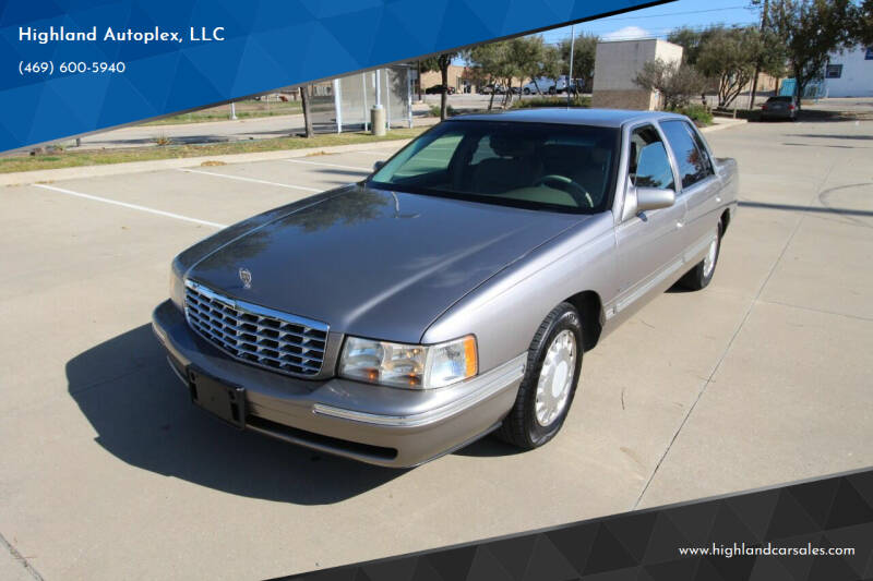 1999 Cadillac DeVille for sale at Highland Autoplex, LLC in Dallas TX