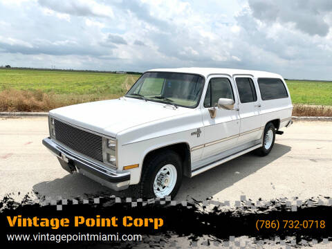 1987 Chevrolet Suburban for sale at Vintage Point Corp in Miami FL