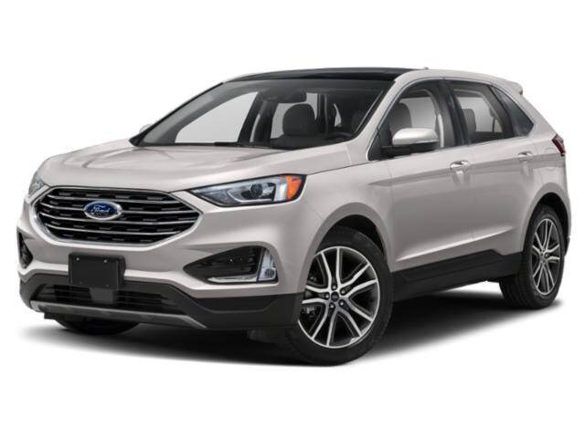 Silver 2019 Ford Edge SEL AWD SEL 4dr Crossover 1