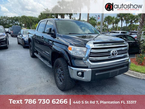 2017 Toyota Tundra for sale at AUTOSHOW SALES & SERVICE in Plantation FL