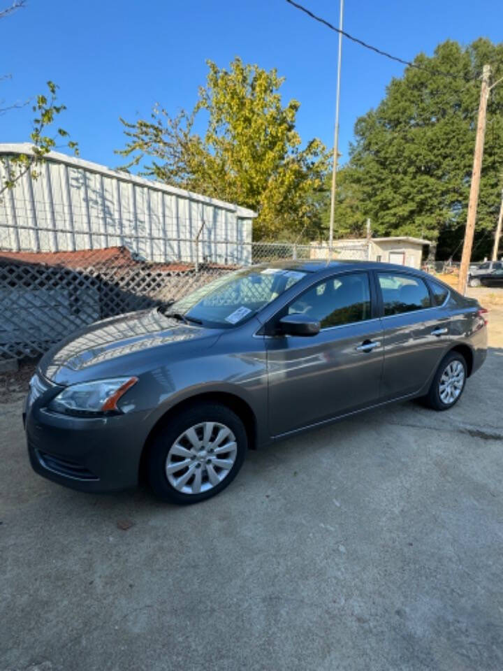 2015 Nissan Sentra for sale at Sardis Auto LLC in Sardis, MS