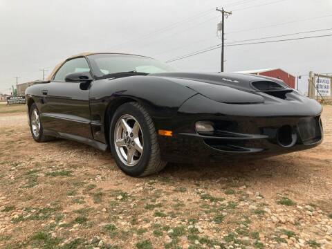 1999 Pontiac Firebird for sale at Advantage Auto Sales in Wichita Falls TX