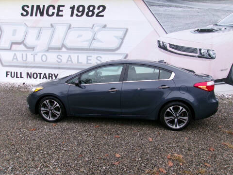 2016 Kia Forte for sale at Pyles Auto Sales in Kittanning PA