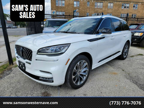 2021 Lincoln Aviator for sale at SAM'S AUTO SALES in Chicago IL