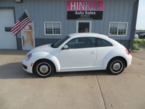 2012 Volkswagen Beetle for sale at Hinkle Auto Sales in Mount Pleasant IA