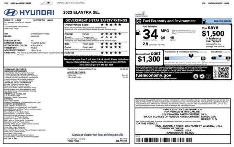 2023 Hyundai Elantra