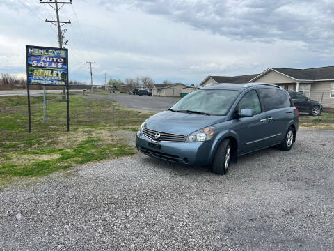 2009 Nissan Quest for sale at Steves Auto Sales in Steele MO