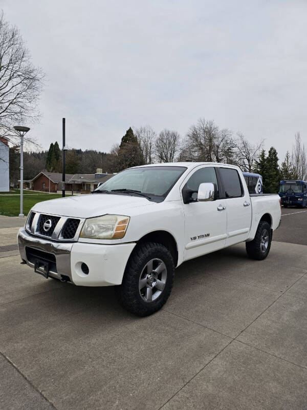 2005 Nissan Titan for sale at RICKIES AUTO, LLC. in Portland OR