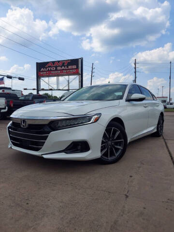 2021 Honda Accord for sale at AMT AUTO SALES LLC in Houston TX