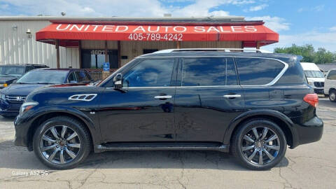 2017 Infiniti QX80 for sale at United Auto Sales in Oklahoma City OK