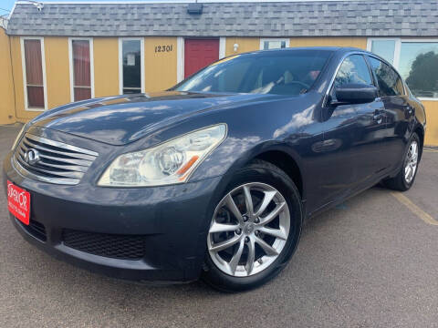 2009 Infiniti G37 Sedan for sale at Superior Auto Sales, LLC in Wheat Ridge CO