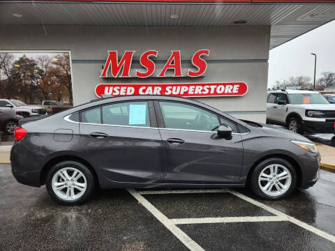 2016 Chevrolet Cruze for sale at MSAS AUTO SALES in Grand Island NE