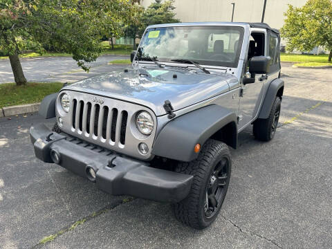 2017 Jeep Wrangler for sale at Boston Auto Cars in Dedham MA