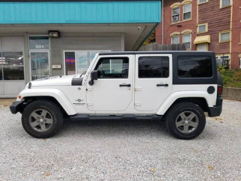 2013 Jeep Wrangler Unlimited for sale at BEL-AIR MOTORS in Akron OH