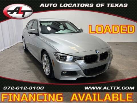 2016 BMW 3 Series for sale at AUTO LOCATORS OF TEXAS in Plano TX
