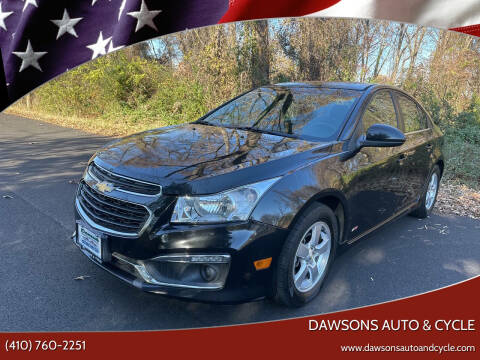 2015 Chevrolet Cruze for sale at Dawsons Auto & Cycle in Glen Burnie MD