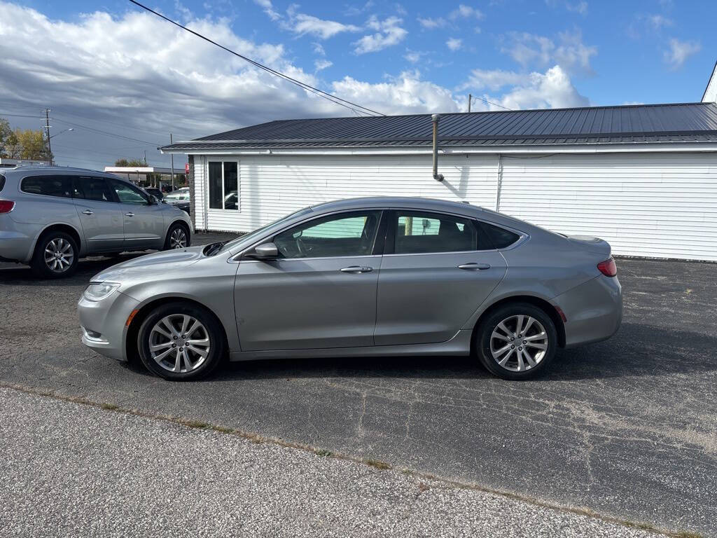 2015 Chrysler 200 for sale at DECKER AUTO SALES in Bay City, MI