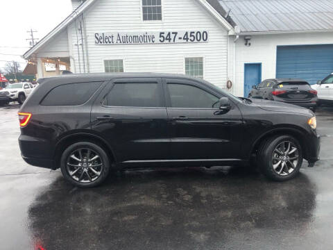 2017 Dodge Durango for sale at Ron's Auto Sales (DBA Select Automotive) in Lebanon TN