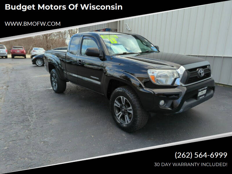 2013 Toyota Tacoma for sale at Budget Motors of Wisconsin in Racine WI