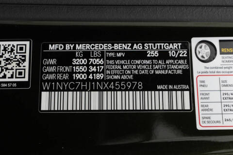 2022 Mercedes-Benz G-Class AMG G 63