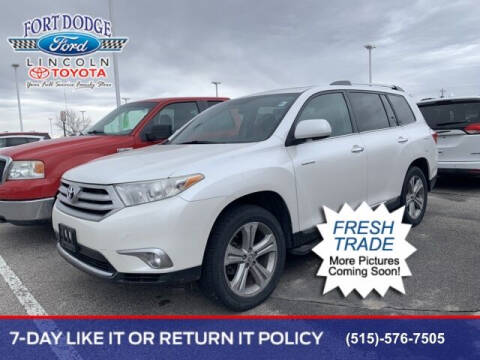 2012 Toyota Highlander for sale at Fort Dodge Ford Lincoln Toyota in Fort Dodge IA