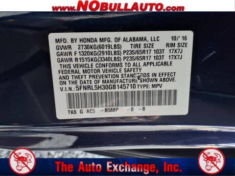 2016 Honda Odyssey SE