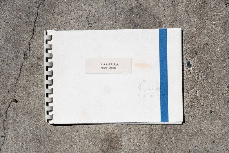 1972 De Tomaso Pantera