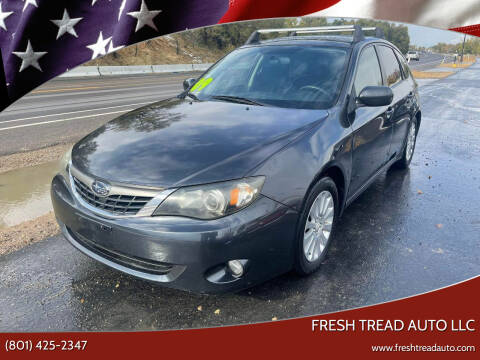 2009 Subaru Impreza for sale at FRESH TREAD AUTO LLC in Spanish Fork UT
