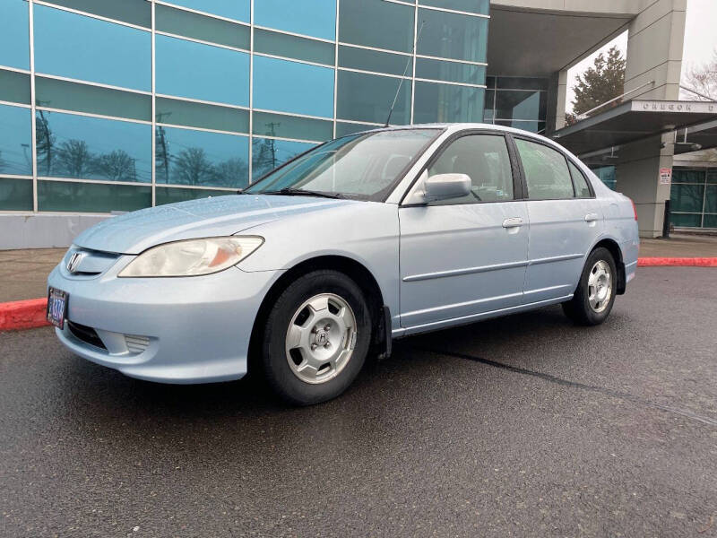 Used 2005 Honda Civic Hybrid CVT with VIN JHMES96615S020896 for sale in Salem, OR