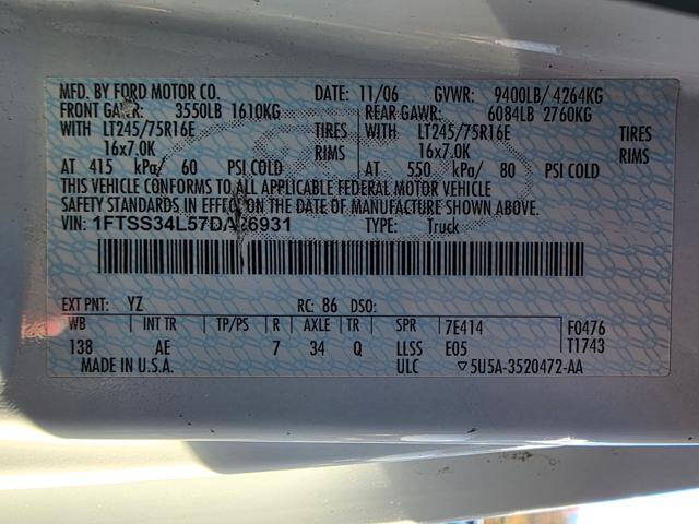 2007 Ford E-Series E-350 SD