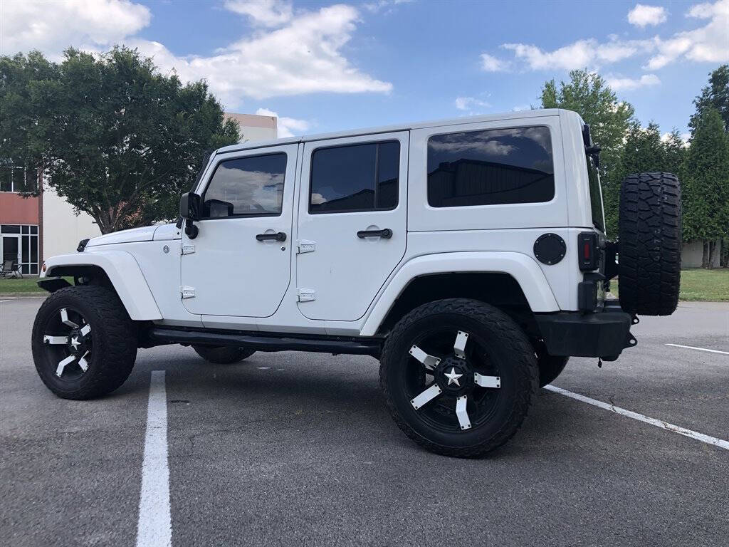 2014 Jeep Wrangler Unlimited for sale at American Customs Llc in Franklin, TN