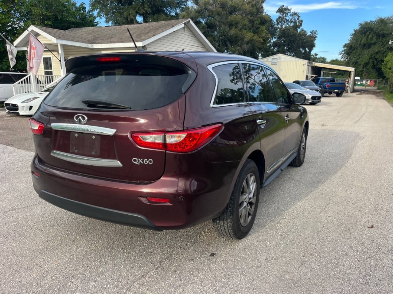 2014 INFINITI QX60 for sale at Hobgood Auto Sales in Land O Lakes, FL